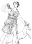 Die alten Griechen glaubten an viele verschiedene G�tter und G�ttinnen. Bild: die "Jagdg�ttin" Diana  