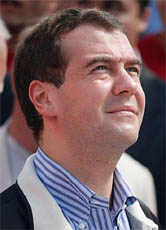 Dmitri Medwedew ist künftiger Präsident Russlands.