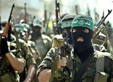 Mit Gewalt für einen islamischen Staat Palästina: Kämpfer der Hamas.