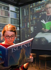 Ehrengast auf der Frankfurter Buchmesse ist in diesem Jahr der nordeuropäische Inselstaat Island.