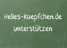 Unterstützen Sie Helles-Koepfchen.de mit einer kleinen Spende