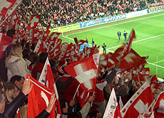 Hopp Schwiiz, Hopp Schwiiz - Die Nati kann sich auf ihre Fans verlassen.
