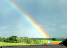 Experiment: Regenbogen - nur wenn es regnet?