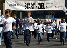100.000 Kinder und Jugendliche sind bereits mitgelaufen, dieses Jahr sollen noch einmal 80.000 mitmachen.