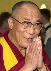 Der Dalai Lama ist Oberhaupt der tibetischen Buddhisten und Friedensnobelpreisträger.