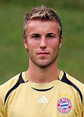 Der 22-jährige Michael Rensing im Tor der Bayern zeigte ein gutes Spiel. Im Jahr 2008 will er Oliver Kahn als Stammtorwart ablösen.