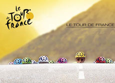 Das aktuelle Plakat der Tour de France 2005.