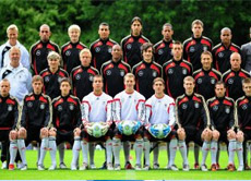 Mannschaftsfoto der U-21-Nationalmannschaft