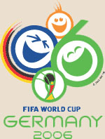 Deutschland begrüßt seine Gäste bei der Fußball-WM 2006.