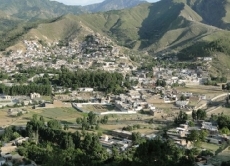 Malala kommt aus dem Swat-Tal in Pakistan. Bild: Saidu Sharif, die Hauptstadt vom Swat-Tal