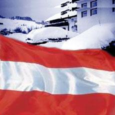 Österreich versinkt im Schnee