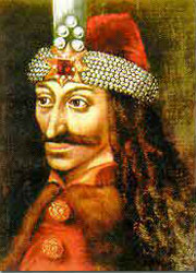 Graf Dracula stammt aus Siebenbürgen in Rumänien. Fraglich ist, ob der "Untote" im Jahr 2007 ebenfalls den möglichen EU-Beitritt Rumäniens feiern wird.