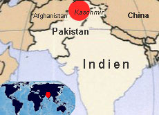In Pakistan hat das Beben starke Verwüstungen angerichtet. Auch Afghanistan und Indien sind nicht verschont geblieben.
