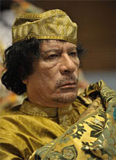 Muammar al-Gaddafi stand vier Jahrzehnte als Alleinherrscher an der Spitze Libyens. Seit der Machtübernahme der Rebellen ist er untergetaucht. (Nachtrag: Am 20. Oktober 2011 wurde Gaddafi getötet.)