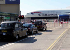 British Airways musste sämtliche Flüge ab London-Heathrow zu anderen europäischen Flughäfen streichen.