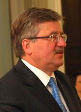 Bronislaw Komorowski ist polnischer Übergangspräsident: Der neue Staatspräsident wird am 20. Juni gewählt - Komorowski gilt als aussichtsreicher Kandidat.