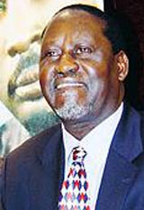 Oppositionsführer Raila Odinga ist erzürnt über den fragwürdigen Ausgang der Wahl.