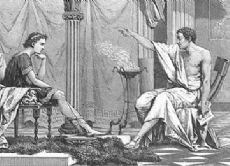 Alexander wurde von dem großen griechischen Philosophen Aristoteles ausgebildet.