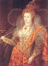 Elisabeth I., Königin von England und Irland: auf diesem Porträt aus der Zeit um 1600 zeigt sich das Schönheitsideal der Zeit. Um eine möglichst blasse Hautfarbe zu erzeugen, schminkten sich Menschen mit hochgradig giftigen Stoffen wie zum Beispiel "Bleiweiß".