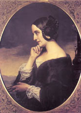 Porträt von Marie D´Agoult: Franz Liszt lernte die Gräfin 1833 kennen - sie arbeitete unter einem Pseudonym als Autorin.