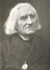 Foto von Franz Liszt um 1880