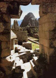 Machu Pichu,
sagenumwobene Stadt in den Wolken der Inkas
