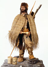 So soll "Ötzi" vor 5300 Jahren bei seiner letzten Wanderung ausgesehen haben.