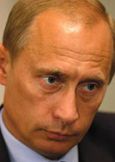 Derzeitiger russischer Präsident und Nachfolger Jelzins: Vladimir Putin.