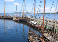 Die Boote der Wikinger waren ihrer Zeit weit voraus.