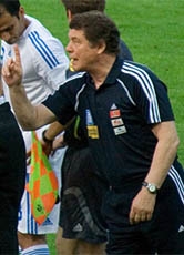 Nach dem Gewinn der Europameisterschaft mit Griechenland im Jahr 2004 kann Otto Rehhagel mit seinen Griechen jetzt auch bei einer WM-Endrunde angreifen.