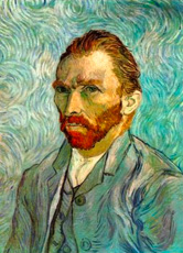 Dieses Selbstbildnis van Goghs ist in Saint-Rémy im September 1889 entstanden.