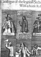 Zeichnung aus dem Sektenkatalogs eines unbekannten Künstlers um 1647.