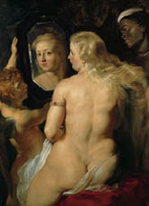"Die Toilette der Venus" von Peter Paul Rubens (1577-1640). Der Renaissance-Maler wählte als Motiv oft "üppige" Frauenkörper, die damals als schön galten.