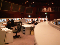 Vom Kontrollraum der Esoc in Darmstadt aus werden alle europäischen Satellitenstarts überwacht.