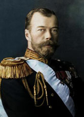 Nach der Hungersnot im Winter 1916/17 demonstrierten die unzufriedenen Bürger in Sankt Petersburg. Zar Nikolaus II. (Bild) ließ die Aufstände blutig niederschlagen.