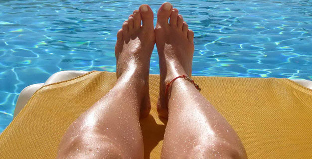 Sommer, Sonne, Sonnenbrand